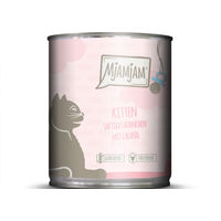 Produktbild von MjAMjAM Katzen Nassfutter Kitten Huhn mit Lachsöl Getreidefrei 6 x 800 g - 6 x 800 g