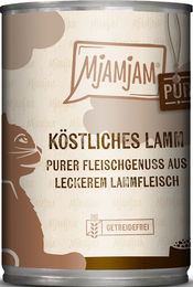 MjAMjAM Katzen Nassfutter Lamm Monoprotein hoher Fleischanteil Adult 6 x 400 g - 6 x 400 g – Bild 1 von 4