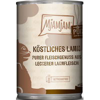 Produktbild von MjAMjAM Katzen Nassfutter Lamm Monoprotein hoher Fleischanteil Adult 6 x 400 g - 6 x 400 g