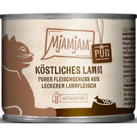 Produktbild von MjAMjAM Katzen Nassfutter Lamm Monoprotein Stückchen in Soße Adult 6 x 200 g - 6 x 200 g