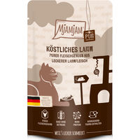 Produktbild von MjAMjAM Katzen Nassfutter Lamm pur Mousse mit hohem Fleischanteil und Monoprotein 12 x 125 g - 12 x 125 g