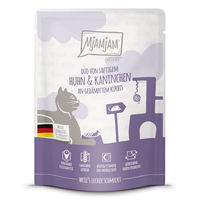 Produktbild von MjAMjAM Katzen Nassfutter Mousse Huhn & Kaninchen Getreidefrei Adult 6 x 300 g - 6 x 300 g