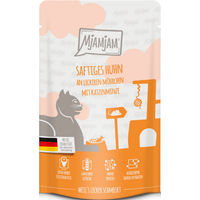 Produktbild von MjAMjAM Katzen Nassfutter Mousse Huhn mit hohem Fleischanteil 12 x 125 g - 12 x 125 g