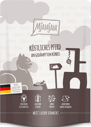 MjAMjAM Katzen Nassfutter Pferd mit Kürbis Adult 6 x 300 g - 6 x 300 g – Bild 1 von 6
