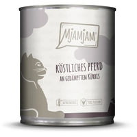 Produktbild von MjAMjAM Katzen Nassfutter Pferd mit Kürbis Adult 6 x 800 g Dose - 800 g
