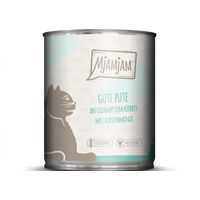 Produktbild von MjAMjAM Katzen Nassfutter Pute mit Kürbis getreidefrei Monoprotein Adult 6 x 800 g - 6 x 800 g