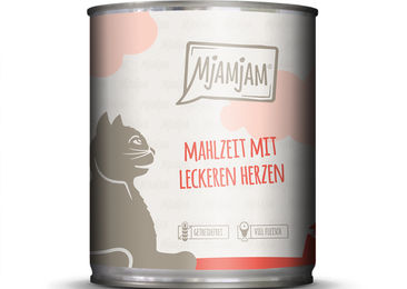 MjAMjAM Katzen Nassfutter Rind Huhn und Herz Adult Getreidefrei 6 x 800 g - 6 x 800 g – Bild 1 von 8