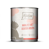 Produktbild von MjAMjAM Katzen Nassfutter Rind Huhn und Herz Adult Getreidefrei 6 x 800 g - 6 x 800 g