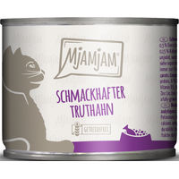 Produktbild von MjAMjAM Katzen Nassfutter Truthahn mit hohem Fleischanteil und Laktosefrei 6 x 200 g - 6 x 200 g