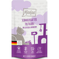 Produktbild von MjAMjAM Katzen Nassfutter Truthahn mit Karotten Adult 12 x 125 g - 12 x 125 g