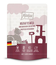 MjAMjAM Katzenfutter Adult Wild und Kaninchen mit hohem Fleischanteil und getreidefrei 6 x 300 g - 6 x 300 g – Bild 1 von 4