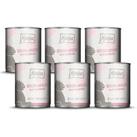 Produktbild von MjAMjAM Katzenfutter Garnelen mit Hühnchen getreidefrei ohne Konservierungsstoffe und Zucker 4800g - 6 x 800 g