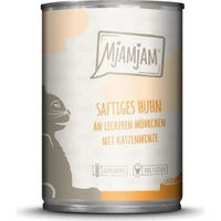 Produktbild von MjAMjAM Katzenfutter Huhn in Sauce Adult Getreidefrei Ohne Zucker 6 x 400 g - 400 g