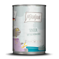 Produktbild von MjAMjAM Katzenfutter Senior Huhn Stückchen in Sauce getreidefrei monoprotein 6 x 400 g - 6 x 400 g