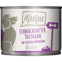 Produktbild von MjAMjAM Katzenfutter Truthahn mit Möhrchen in Sauce 6x200g