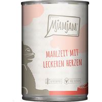 Produktbild von MjAMjAM Katzenmahlzeit mit Herzen für alle Altersstufen 6x400g