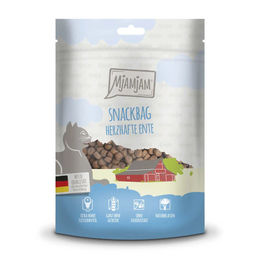 MjAMjAM Katzensnack Snackbag herzhafte Ente getreidefrei 125 g - 125 g – Bild 1 von 5
