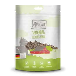 MjAMjAM Katzensnack Snackbag Rind Adult 125 g getreidefrei - 125 g – Bild 1 von 4
