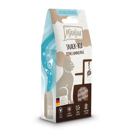 Produktbild von MjAMjAM Katzensnack Snackbox Gefriergetrocknete Lammlunge 35 g - 35 g