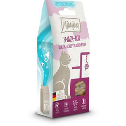 MjAMjAM Katzensnack Snackbox Straußenfilet gefriergetrocknet 40 g - 40 g – Bild 1 von 3