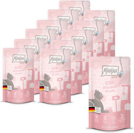 Produktbild von MjAMjAM Kitten Creme Hühnchen mit Lachsöl getreidefrei 1500g - 12 x 125 g