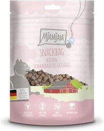 Produktbild von MjAMjAM Kitten Leckerli Geflügel Snackbag 8x125g - 8 x 125 g