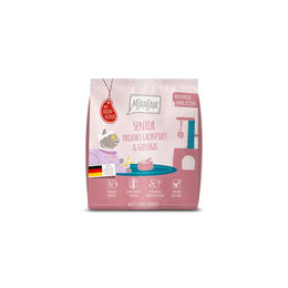 Produktbild von MjAMjAM Knusprige Kroketten Senior Lachsfilet und Geflügel 6 x 300 g