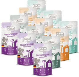 Produktbild von MjAMjAM Mahlzeiten Mixpaket III Hund getreidefrei und glutenfrei 12 x 125g