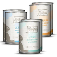 Produktbild von MjAMjAM Mixpaket II Getreidefreies Hundefutter 24x400g