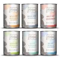 Produktbild von MjAMjAM Mixpaket III Getreidefreies Nassfutter für Hunde mit hohem Fleischanteil 24x400g