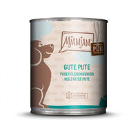 Produktbild von MjAMjAM Monoprotein Hundefutter Pute pur 6x800g