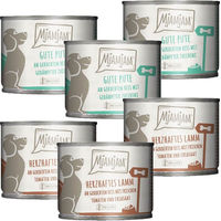 Produktbild von MjAMjAM Monoprotein Nassfutter für Hunde mit Lamm und Pute 6x200g - 6 x 200 g