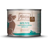 Produktbild von MjAMjAM Monoprotein Nassfutter Pute 6x200 g