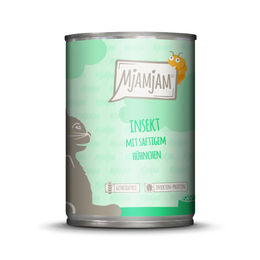 Produktbild von MjAMjAM Mousse Insekt mit Hühnchen 24x400g