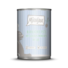 Produktbild von MjAMjAM Nassfutter für erwachsene Katzen mit Pute und Möhren 6 x 380g