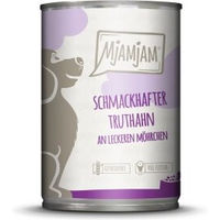 Produktbild von MjAMjAM Nassfutter für erwachsene Katzen Truthahn mit Möhrchen glutenfrei 6x400 g - 6 x 400 g