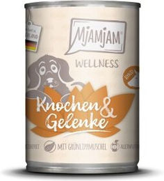 Produktbild von MjAMjAM Nassfutter Hund Adult Rind Monoprotein Gelenke & Knochen 6x400 g - 6 x 400 g