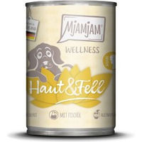 Produktbild von MjAMjAM Nassfutter Hund Adult Wellness Haut & Fell Huhn Monoprotein 6x400 g