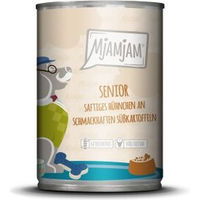 Produktbild von MjAMjAM Nassfutter Hund Senior Hühnchen mit Süßkartoffeln getreidefrei 6 x 400 g - 6 x 400 g