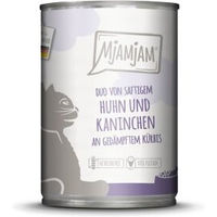 Produktbild von MjAMjAM Nassfutter Katze Adult Duo Huhn und Kaninchen mit hohem Fleischanteil 6x400 g - 6 x 400 g