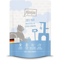 Produktbild von MjAMjAM Nassfutter Katze Adult Ente und Geflügel Creme mit hohem Fleischanteil 6x300 g - 6 x 300 g
