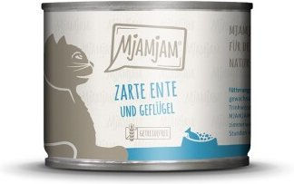 Produktbild von MjAMjAM Nassfutter Katze Adult Ente und Geflügel getreidefrei 6x200 g - 6 x 200 g