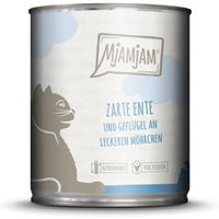 Produktbild von MjAMjAM Nassfutter Katze Adult Ente und Geflügel getreidefrei monoprotein 6x800 g - 6 x 800 g