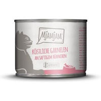 Produktbild von MjAMjAM Nassfutter Katze Adult Garnelen und Huhn getreidefrei 6x200 g - 6 x 200 g