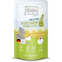 Produktbild von MjAMjAM Nassfutter Katze Adult Huhn Creme Getreidefrei 12x125 g - 12 x 125 g