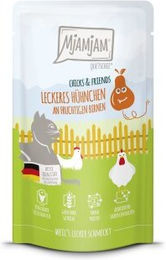 Produktbild von MjAMjAM Nassfutter Katze Adult Huhn Creme Getreidefrei 12x125 g - 12 x 125 g