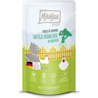 Produktbild von MjAMjAM Nassfutter Katze Adult Huhn Creme Getreidefrei 12x125 g - 12 x 125 g
