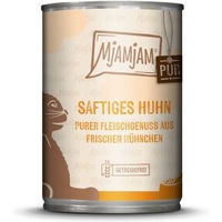 Produktbild von MjAMjAM Nassfutter Katze Adult Huhn Getreidefrei Monoprotein 6x400 g - 6 x 400 g