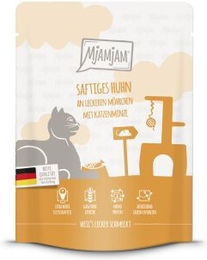 Produktbild von MjAMjAM Nassfutter Katze Adult Huhn Mousse 6x300 g - 6 x 300 g