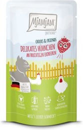 Produktbild von MjAMjAM Nassfutter Katze Adult Huhn Mousse Creme Getreidefrei 12x125 g